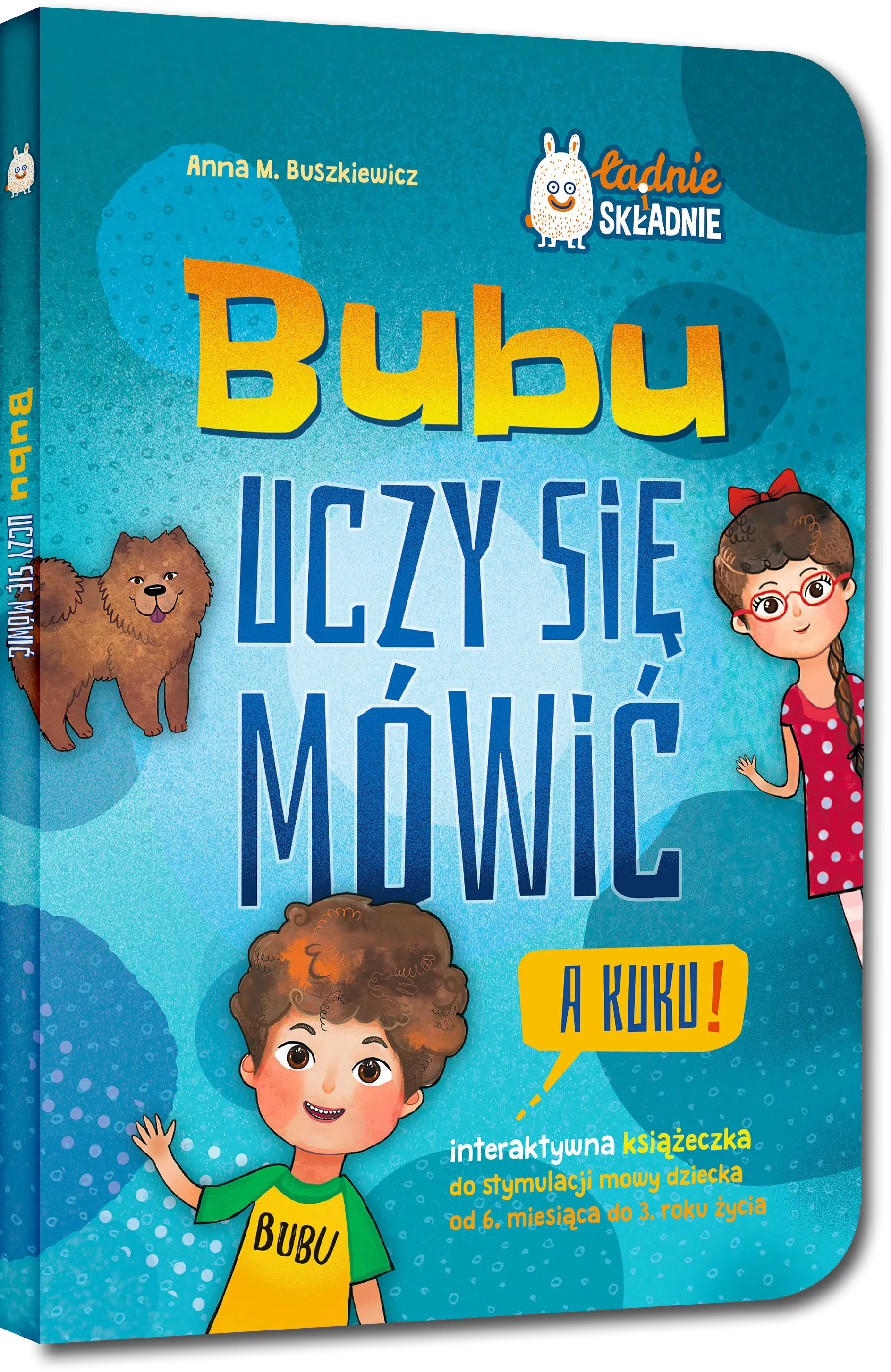 Bubu uczy się mówić. A kuku! - EAN 9788375179286, kod KAK (okładka 3d).png