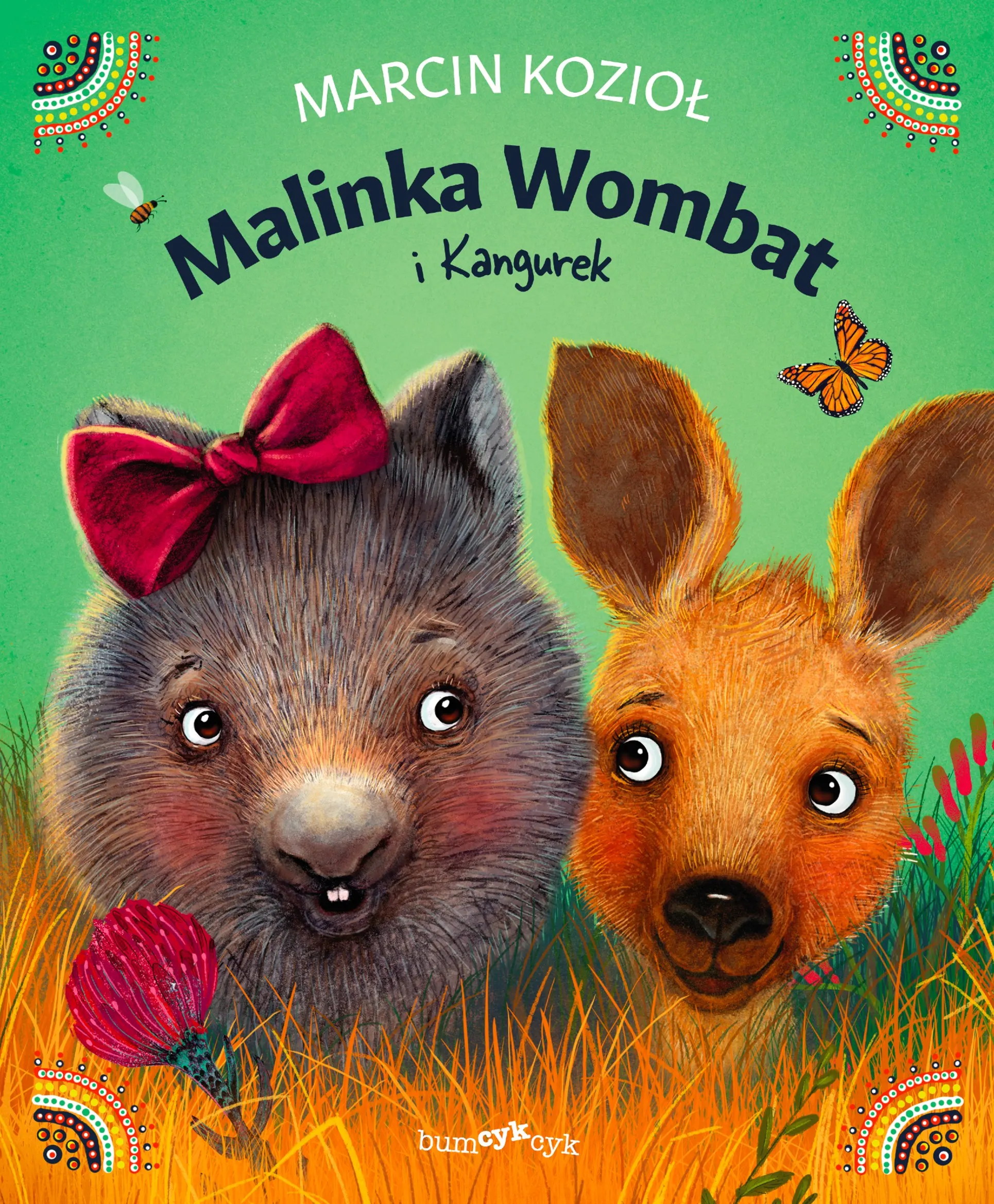 9788395926082 Malinka Wombat i Kangurek - okladka przod.jpg