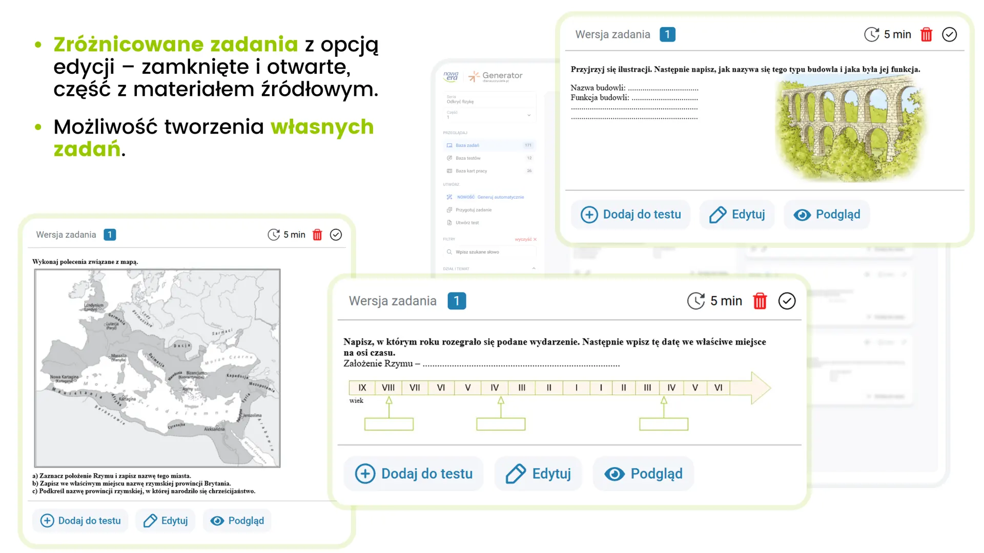 Generator testów i Ondorio