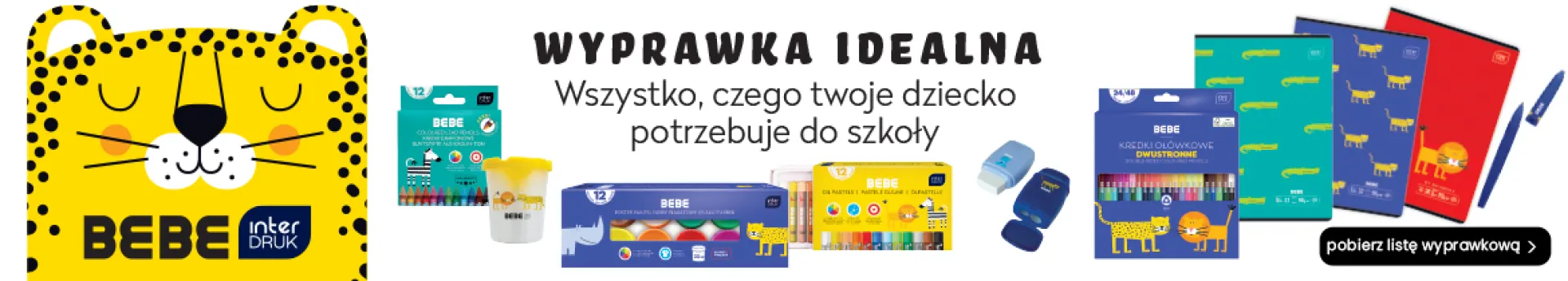 baner o wyprawce szkolnej interdruk bebe
