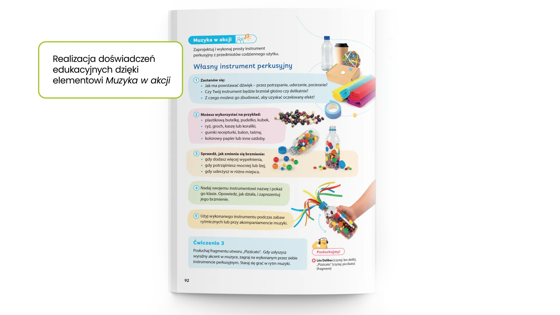 Rozkładówka podręcznika Wszystko gra
