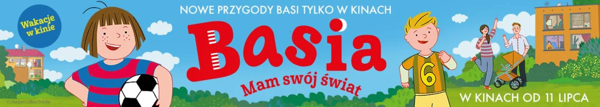 baner reklamowy filmu Basia. Mam swój świat