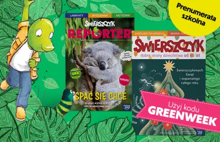 Rabat 15% na „Świerszczyka” dla klasy
