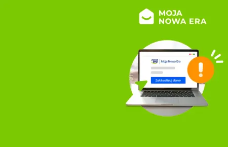 Zaktualizuj dane w koncie Moja Nowa Era