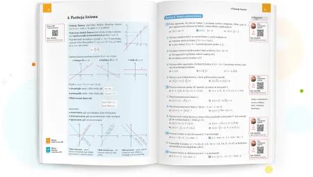 Teorię i 3 zestawy zadań do każdego działu.