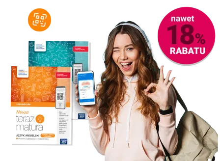 Nowa Teraz matura: książki + aplikacja extra graphic
