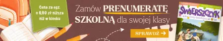 baner reklamowy prenumerata szkolna Świerszczyka