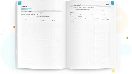 Arkusze dedykowane obu poziomom matur.