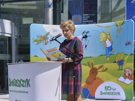 red. naczelna Świerszczyka Małgorzata Węgrzecka