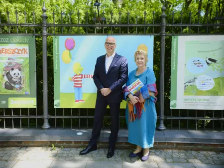 Andrzej J. Kozłowski i Małgorzata Węgrzecka