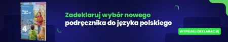 Zadeklaruj wybór nowego podręcznika
