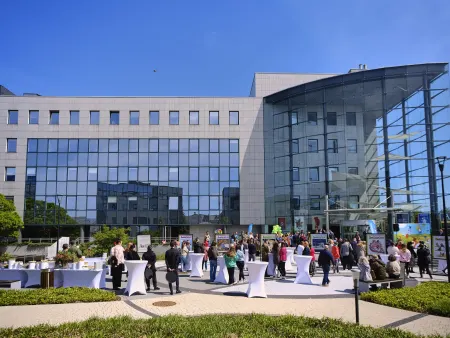 Otwarcie wystawy w Jerozolimskie Business Park