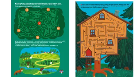 Wilki, lisy, chatka Baby Jagi