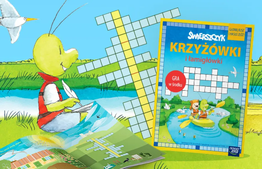 Okładka nowego numeru „Krzyżówki i łamigłówki”