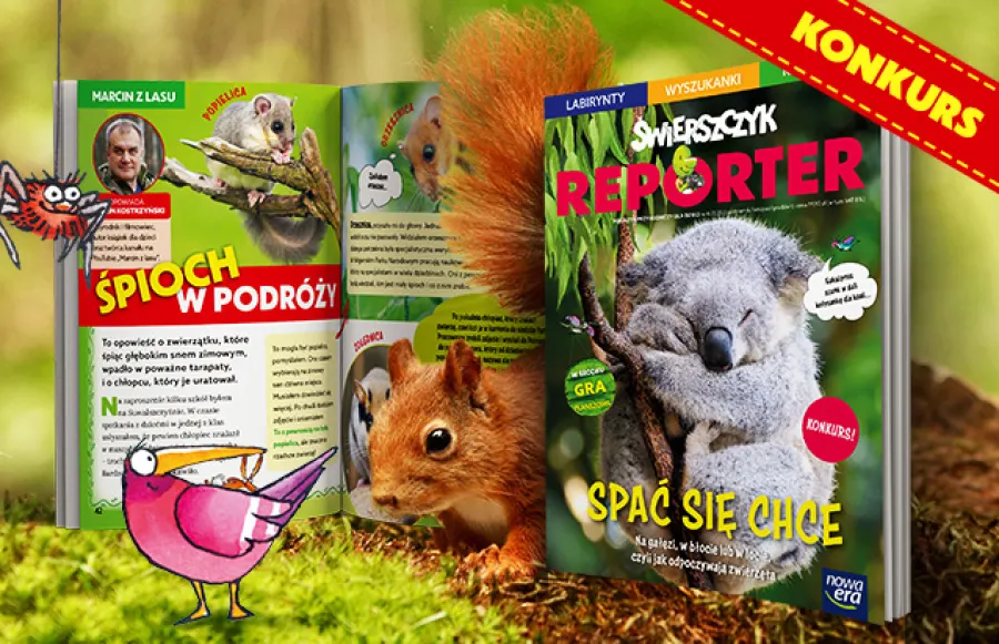 Okładka najnowszego numeru „Świerszczyk Reporter”
