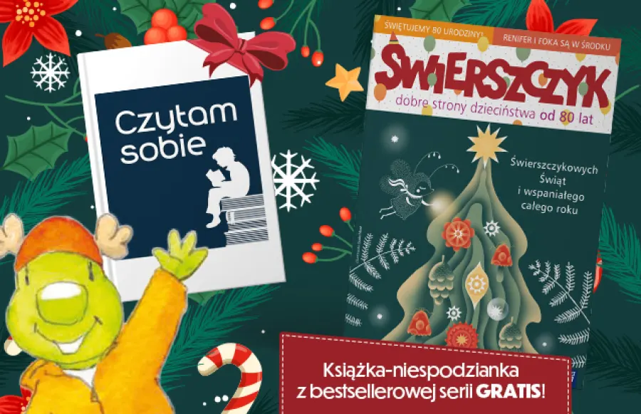 Okładka grudniowego numeru „Świerszczyka”