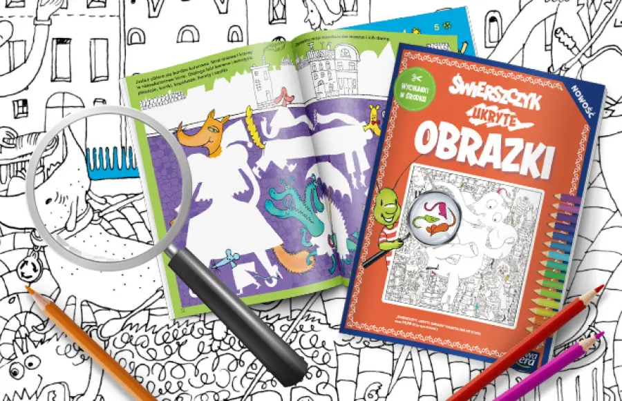 Okładka nowego numeru „Ukryte obrazki”