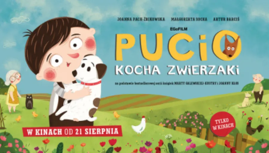 Pucio kocha zwierzaki już w kinach