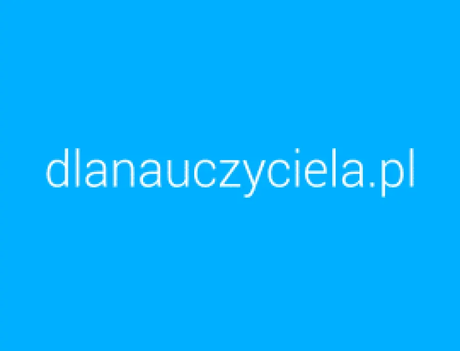 Dla nauczyciela