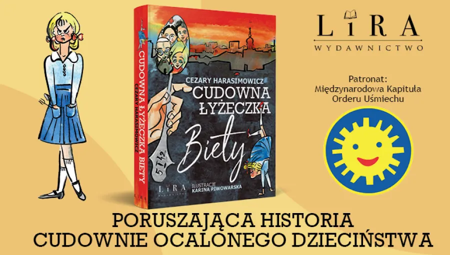 grafika z okładką książki Cudowna łyżeczka Biety