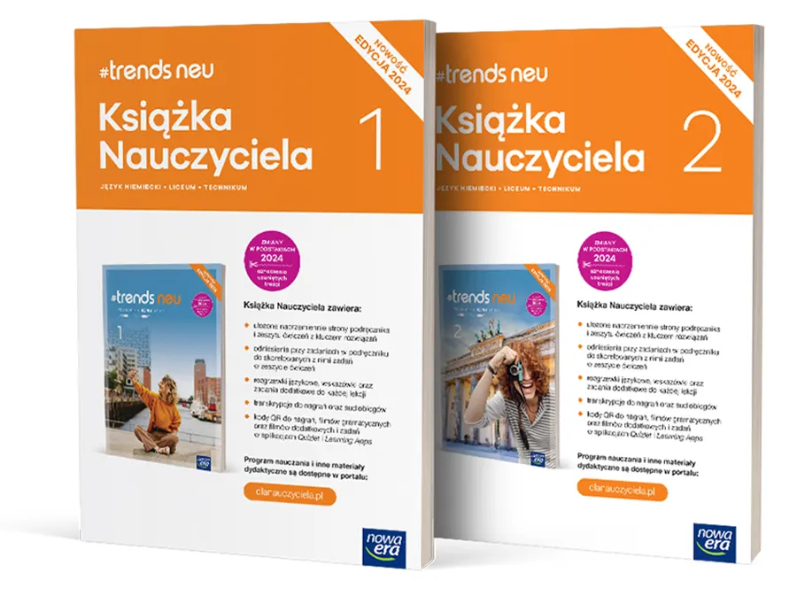 Nowa Era Niemiecki Klasa 7 Język niemiecki | #trends | Szkoła ponadpodstawowa | Nowa Era