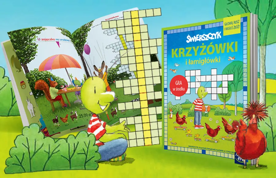 Okładka nowego numeru „Krzyżówki i łamigłówki”