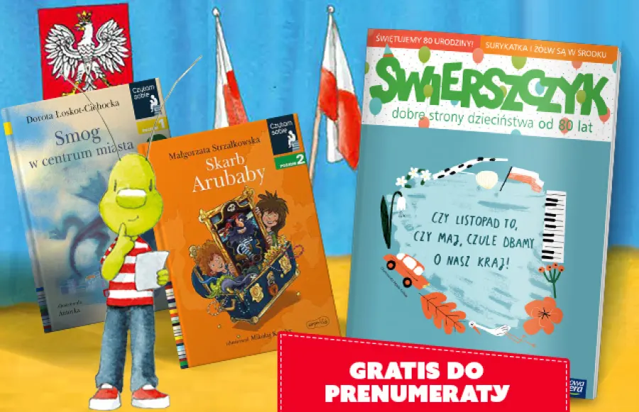 Okładka listopadowego numeru „Świerszczyka”