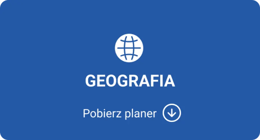 Geografia - planer