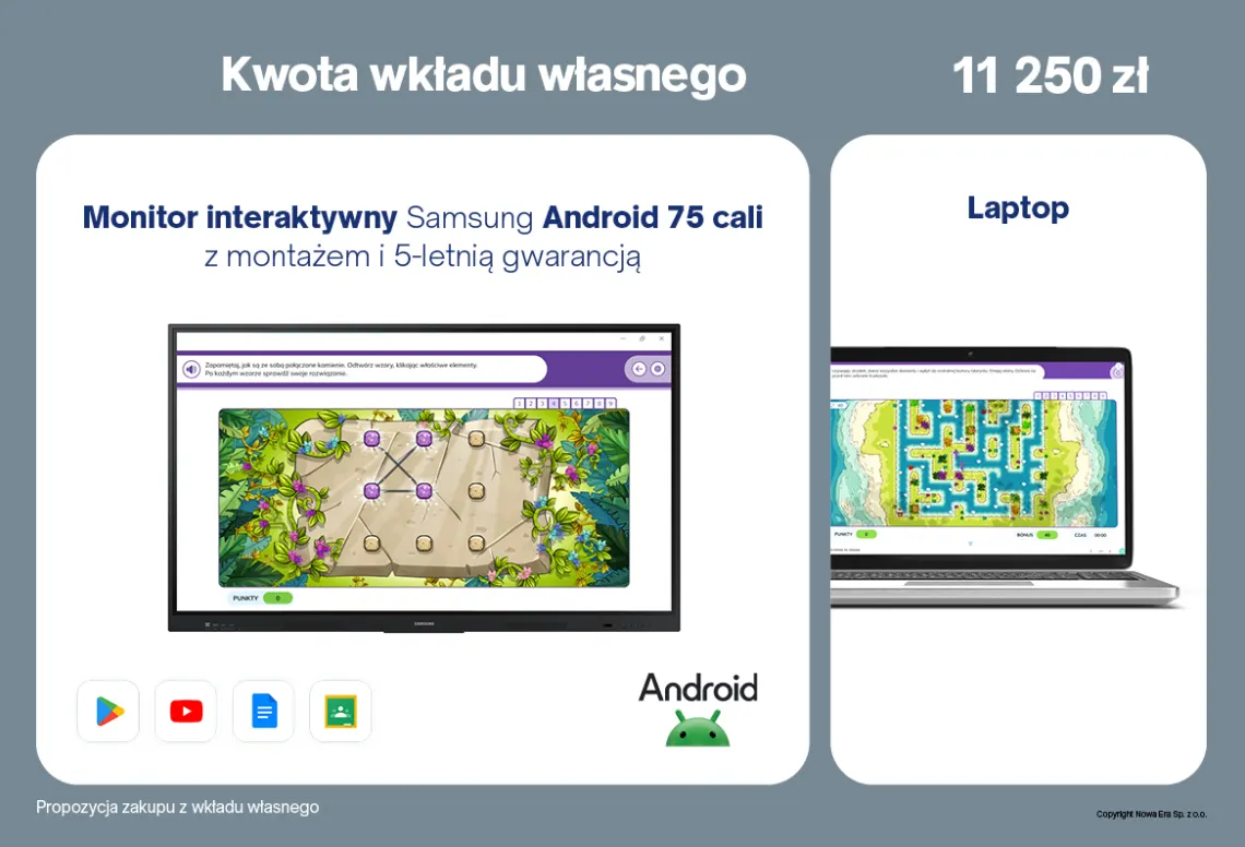 Wkład własny w programie Cyfrowy uczeń