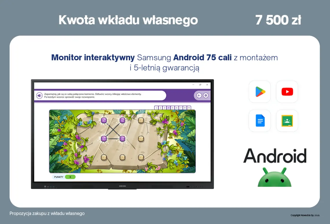 Wkład własny w programie Cyfrowy uczeń