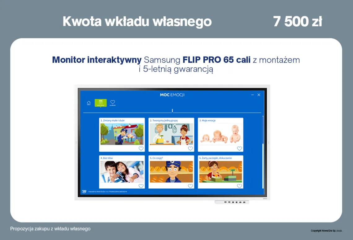 Wkład własny w programie Cyfrowy uczeń