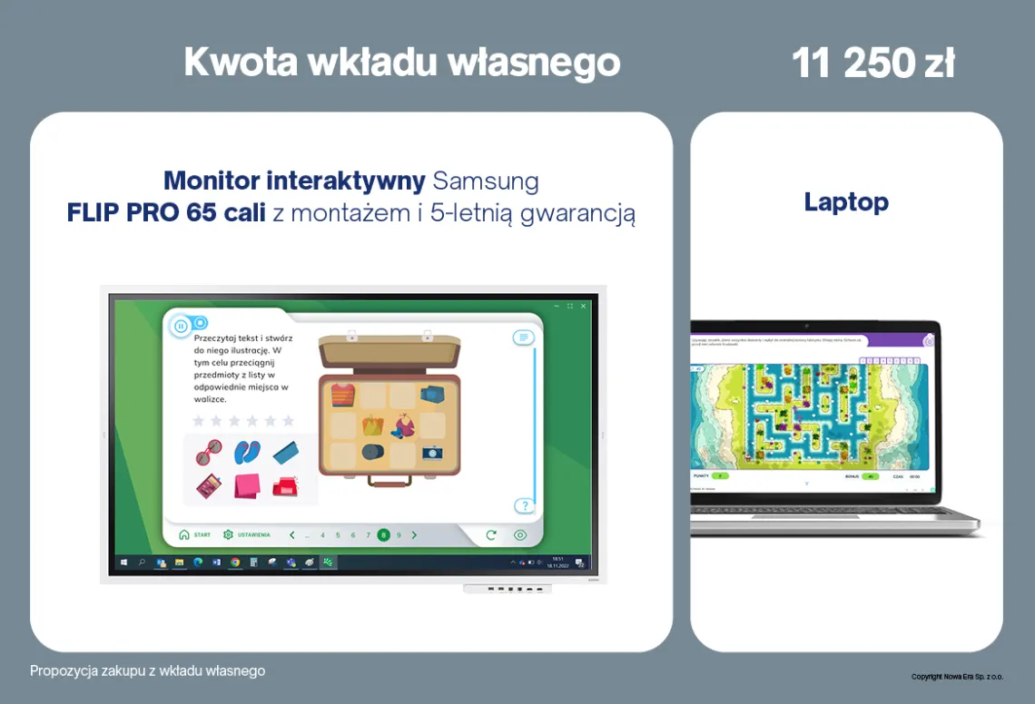 Wkład własny w programie Cyfrowy uczeń