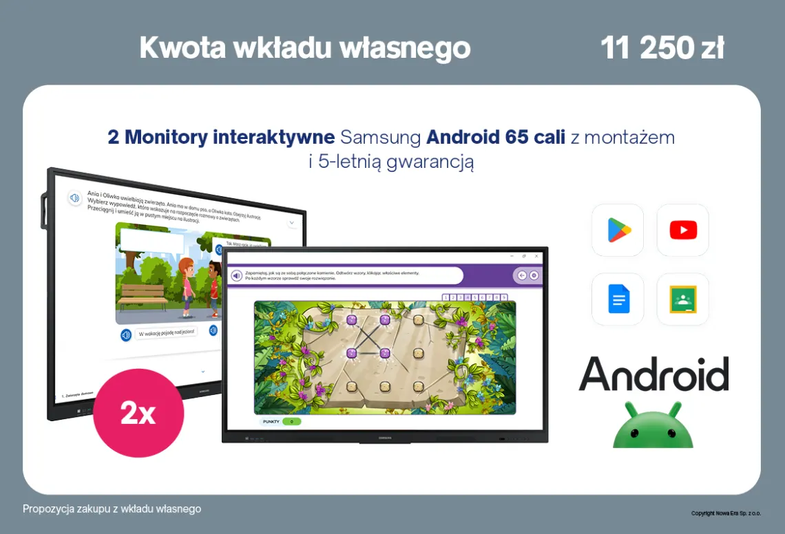 Wkład własny w programie Cyfrowy uczeń