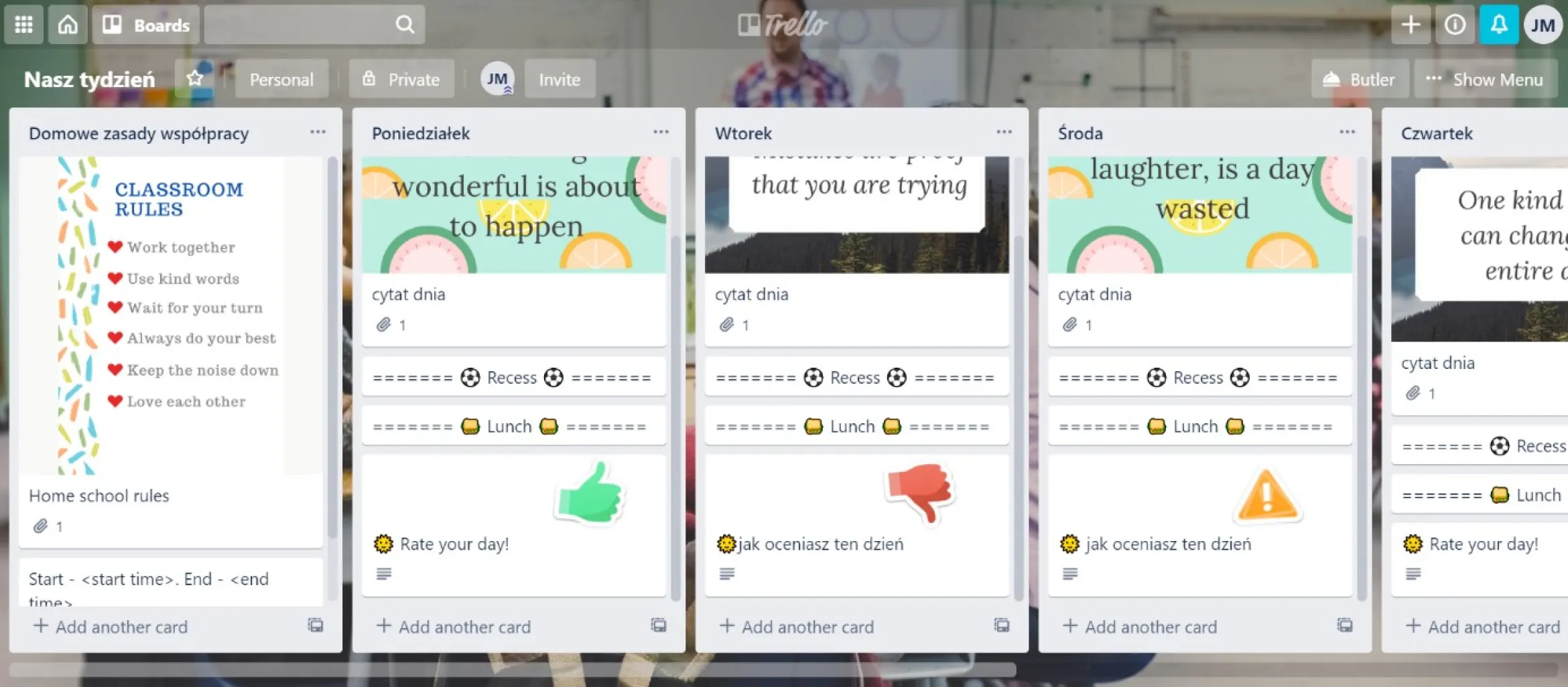 Rys. 2 Aplikacja Trello