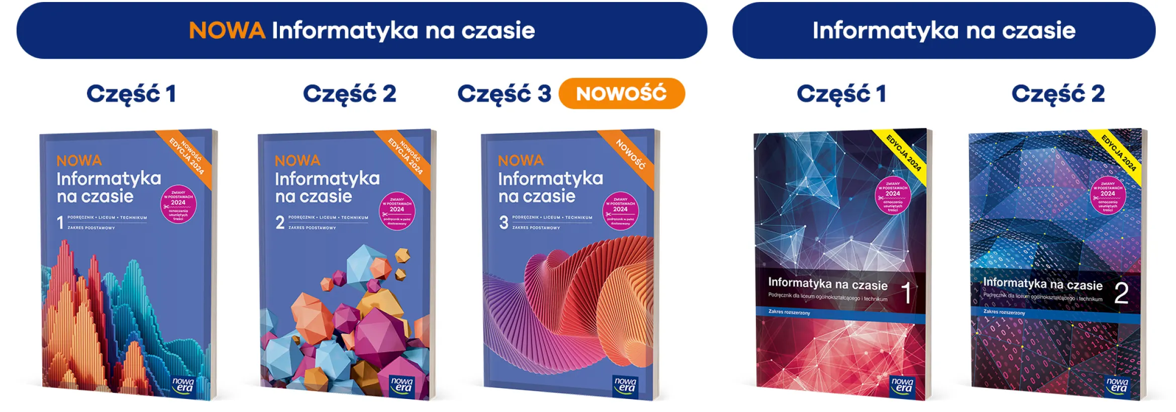 Seria NOWA Informatyka na czasie