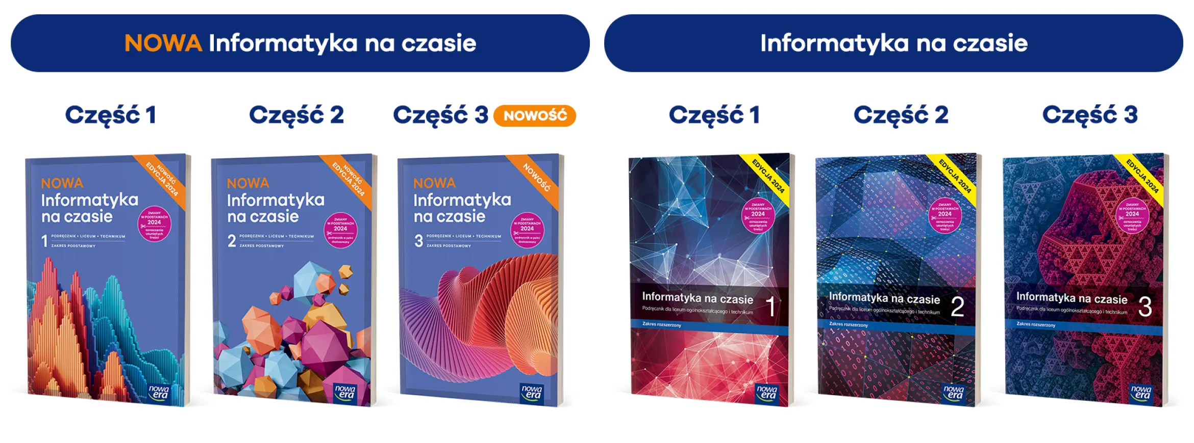 Seria NOWA Informatyka na czasie