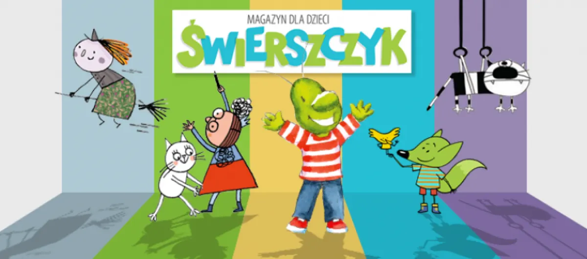 Okładka magazynu Świerszczyk.