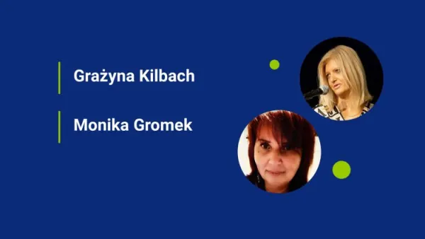 Zdjęcie Grażyny Kilbach i Moniki Gromek.