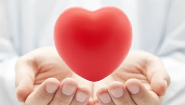 Serce na dłoniach